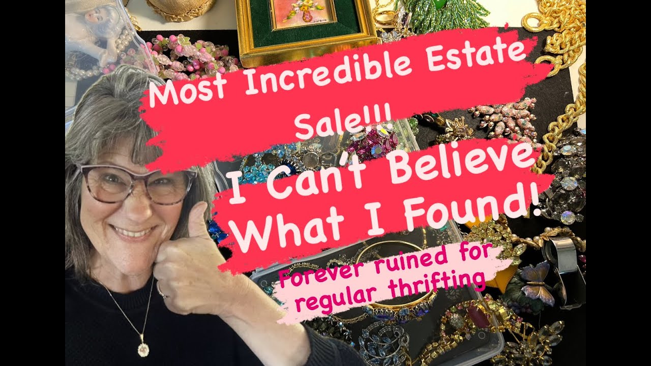 Most Incredible Estate Sale! I Can't Believe What I Found!!