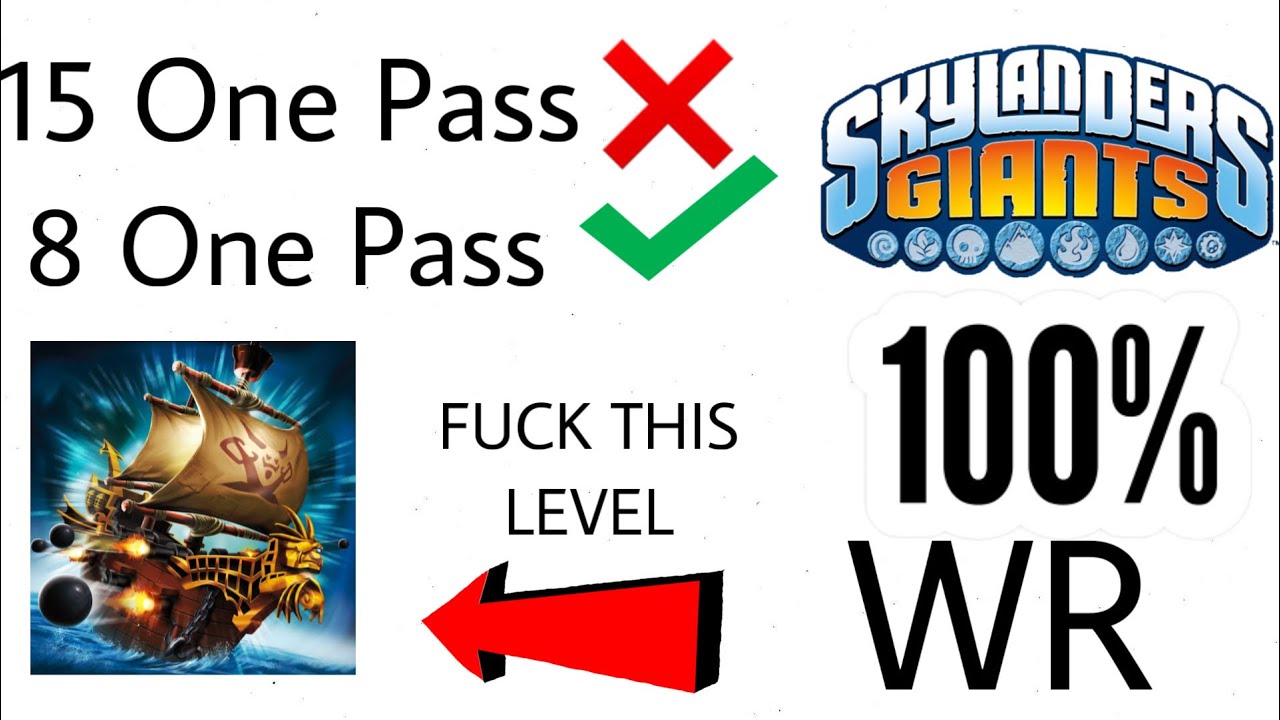 Skylanders: Giants 100/125% WR (3:28:28, 4:32:53)