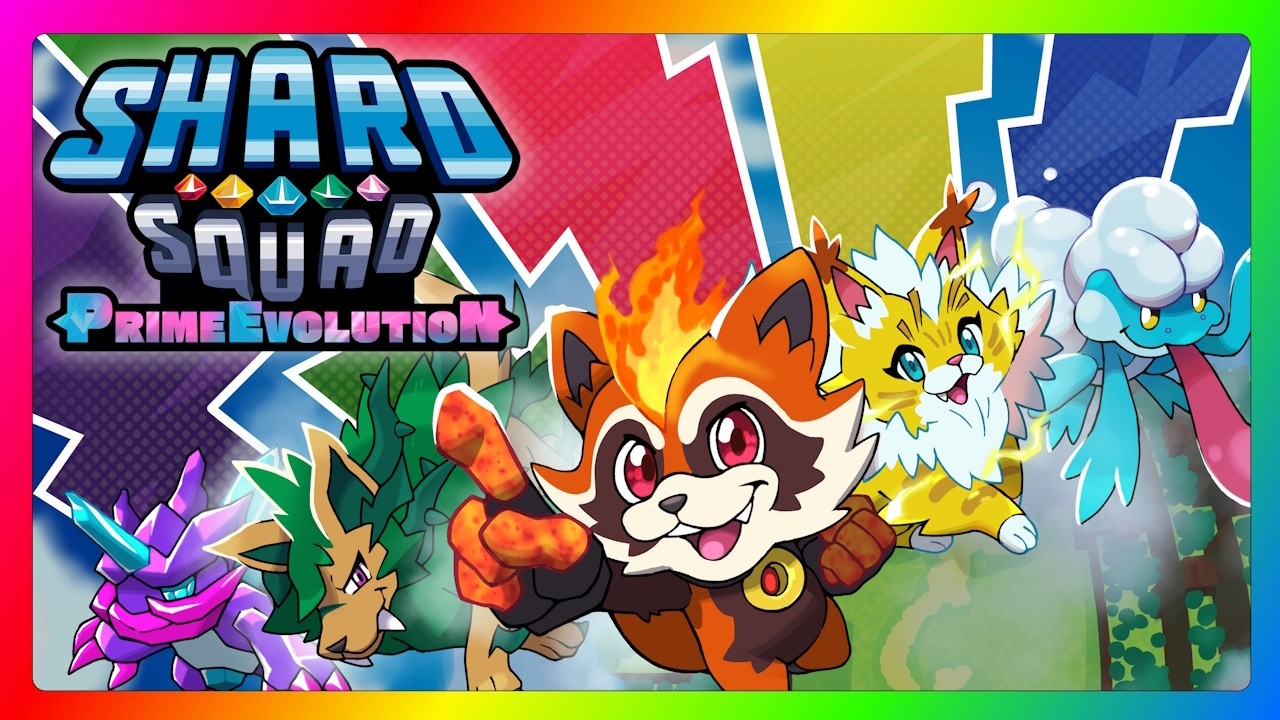 Shard Squad Prime Evolution update - a squad based creature collector action roguelite