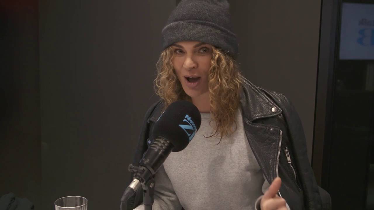 Danielle Cormack with Mike Hosking