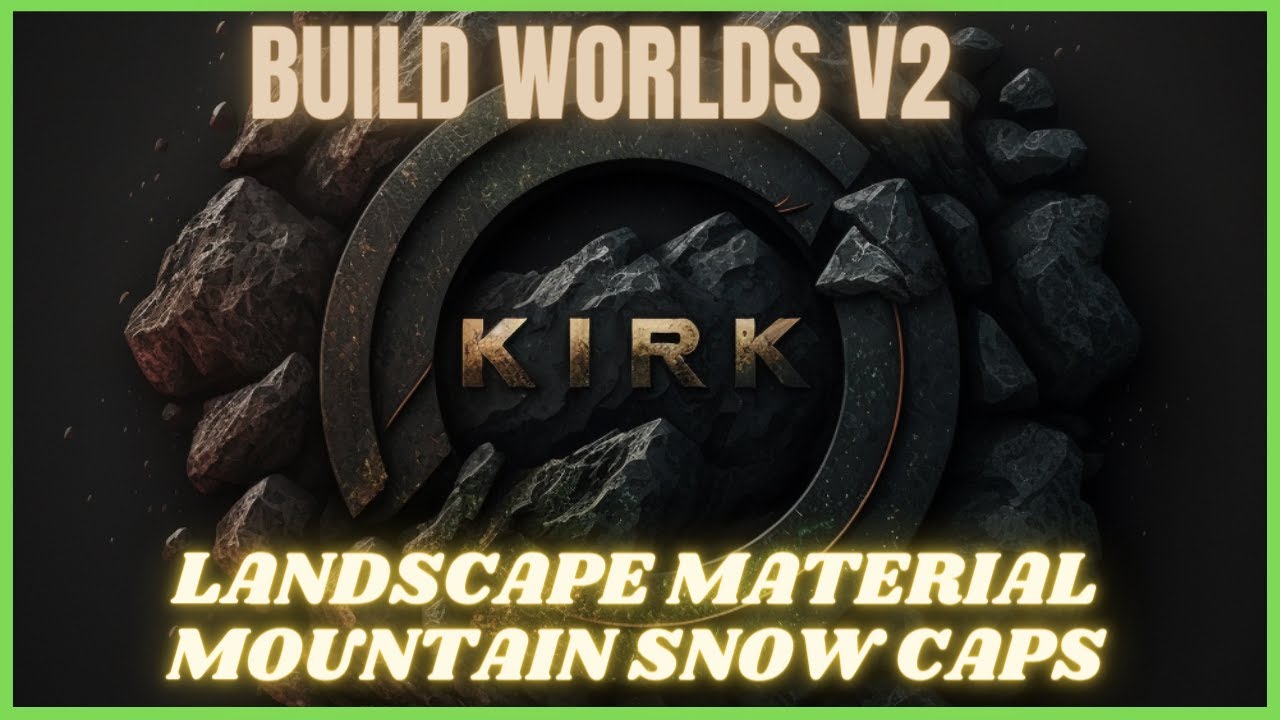 Mountain Snow Caps w/ Edge Break-Up | Build Worlds V2