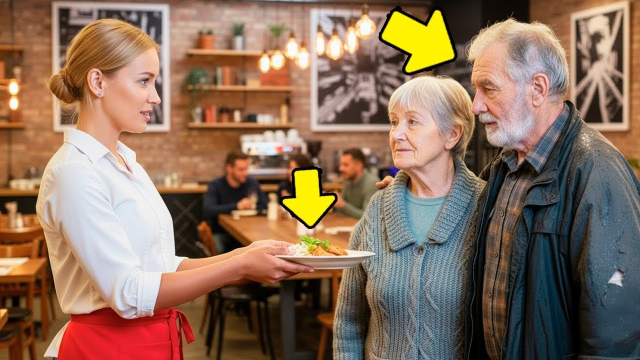 Kellnerin füttert altes Paar an Heiligabend… Ohne zu wissen, dass sie Milliardäre sind