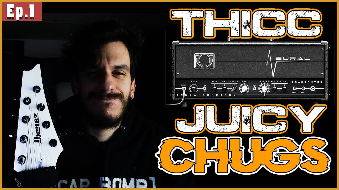 BEST AMP SIM? Omega Granophyre [NO TALKING - PURE CHUGS EP.1] CAR BOMB & MESHUGGAH STYLE Neural Dsp