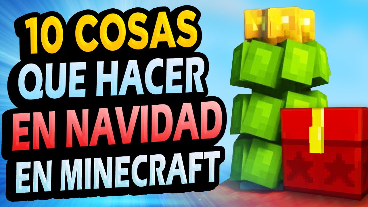 ✅ 10 Trucos Navide&ntilde;os en Minecraft!!!
