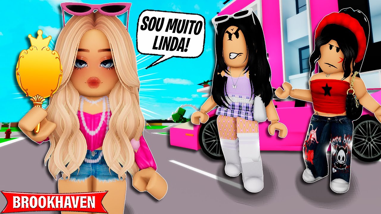 A MENINA que SE ACHAVA MUITO | Historinhas Brookhaven Roblox Bibi Lud