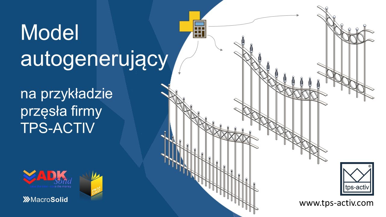 Model autogenerujący w systemie 3D CAD