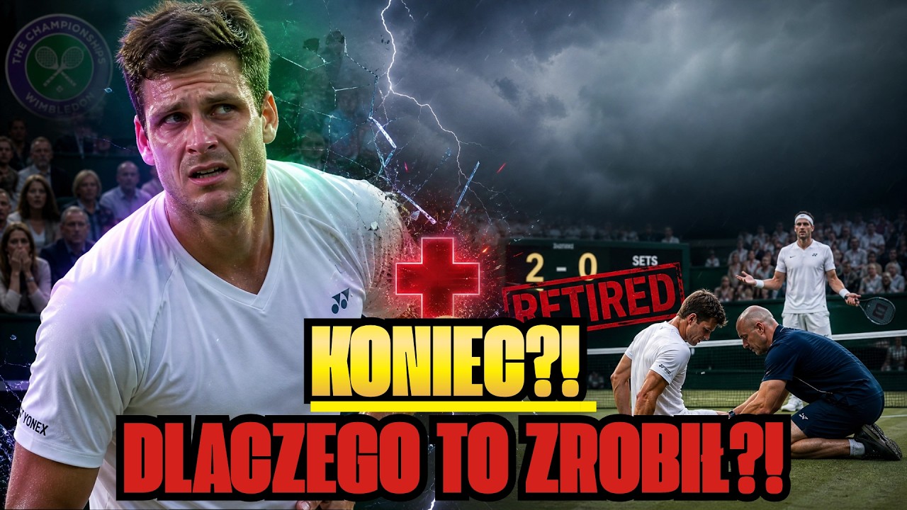 SZOK NA WIMBLEDONIE! Koniec kariery! Hurkacz ujawnia całą prawdę o dramacie!