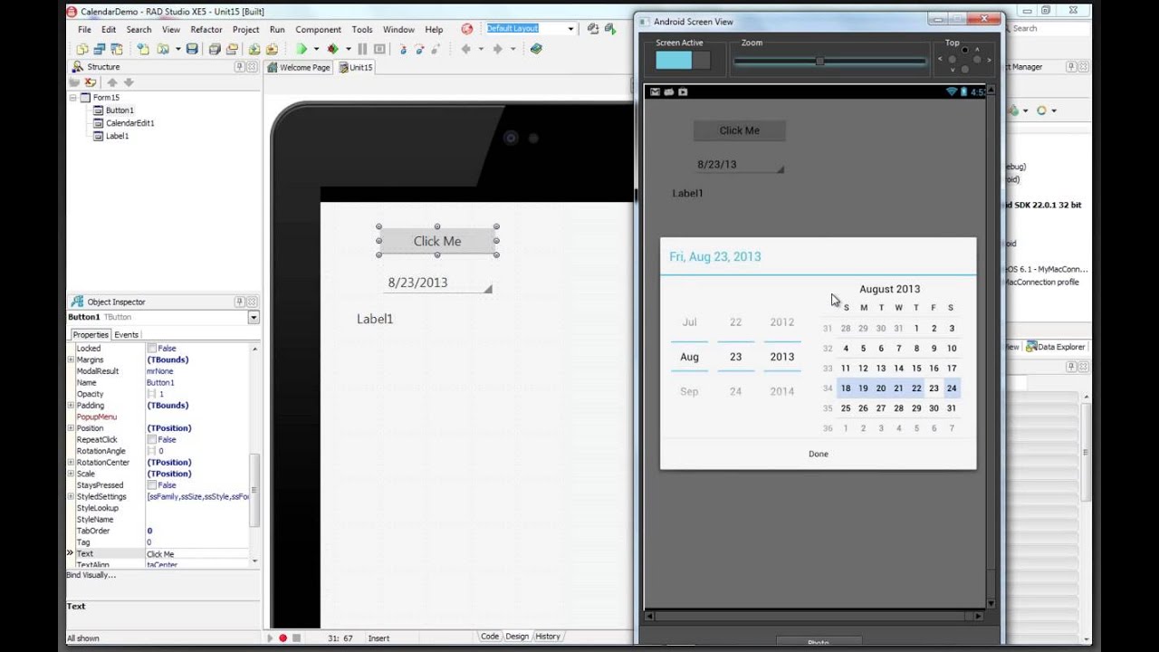 RAD Studio XE5 - Building your first multi-device app for Android, iOS, Windows and OS X
