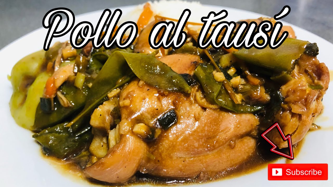 POLLO AL TAUSÍ delicioso! Receta fácil ❤️