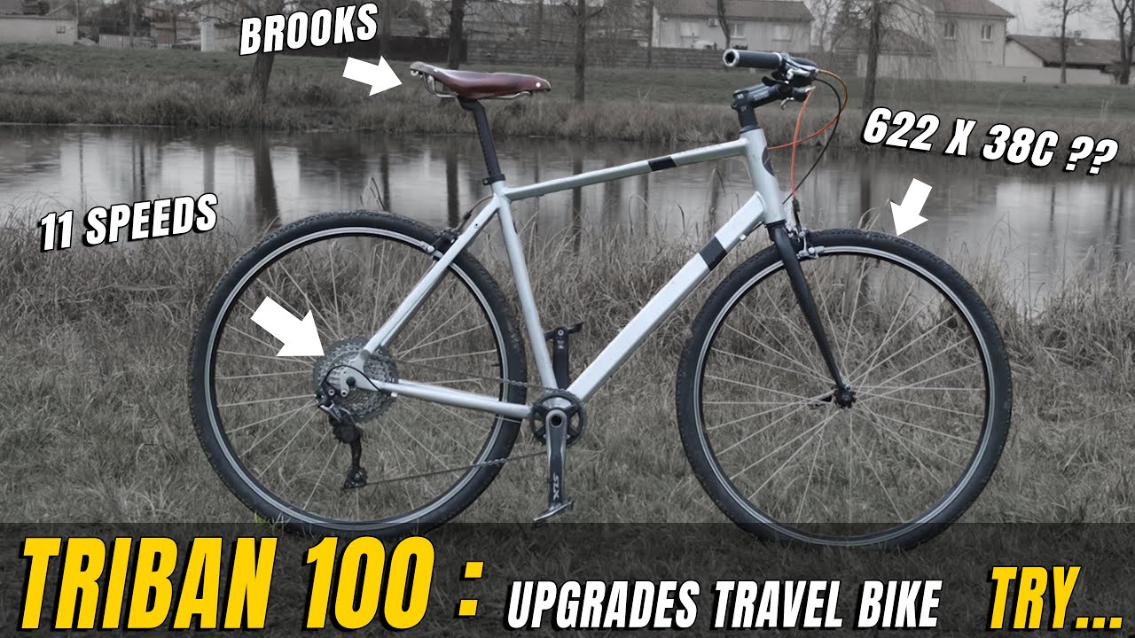 TRIBAN 100 : vélo de voyage / Trekking / Bikepacking léger