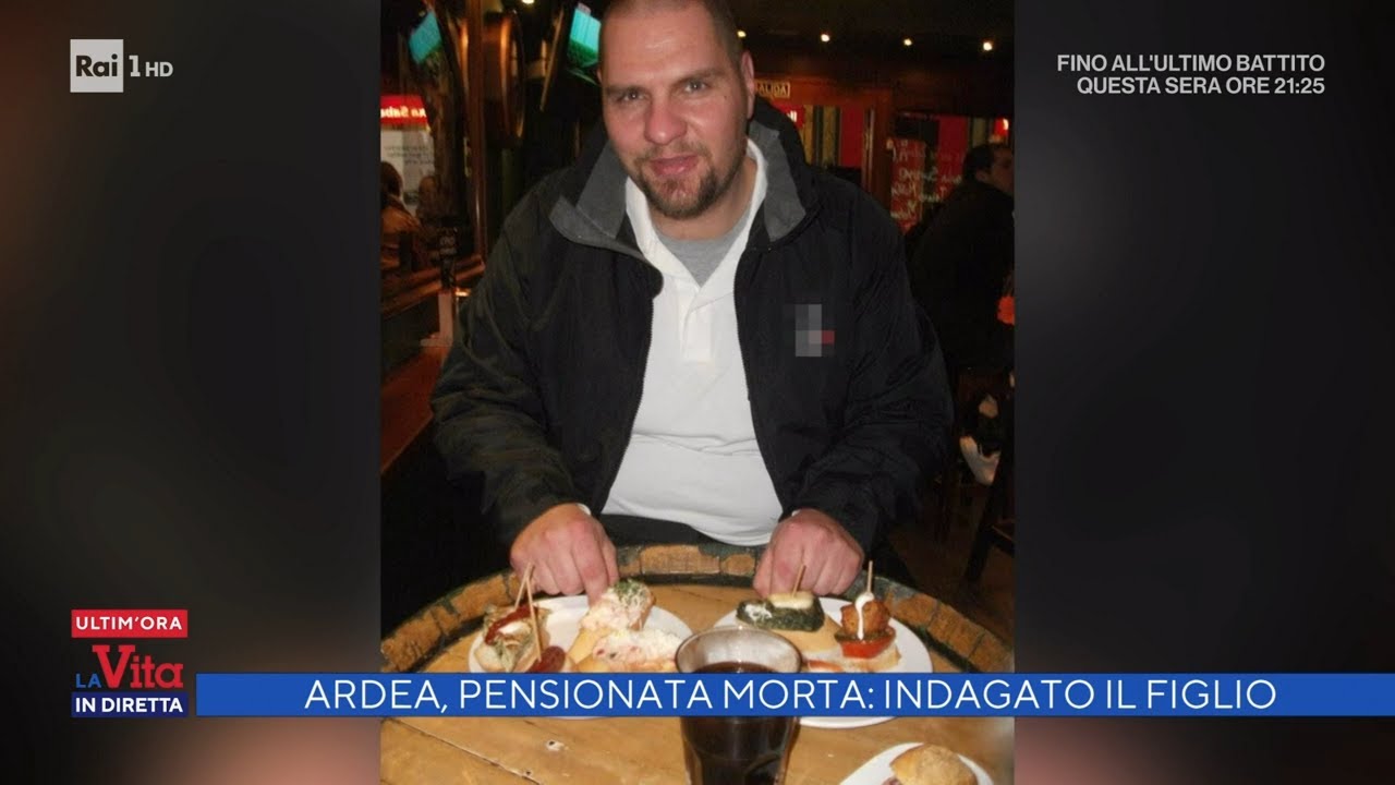 Ardea, pensionata morta: indagato il figlio - La vita in diretta 30/09/2021