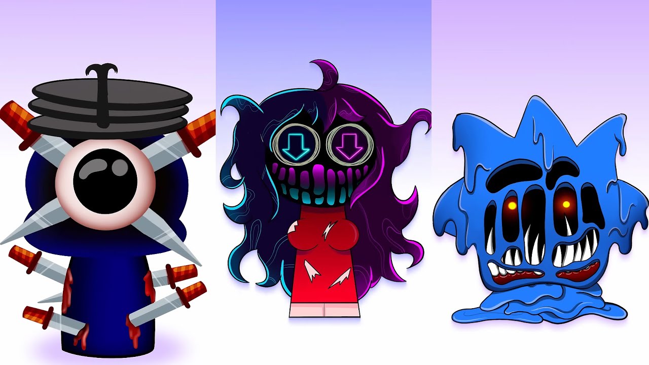 NEW Sprunki OC - Meet Faix & Meet Bubbley & Aqua & Rebel #incredibox #sprunki #incrediboxsprunki