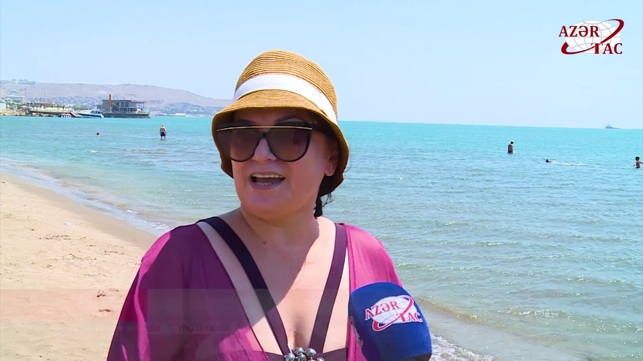 Leyla Əliyevanın təşəbbüsü ilə yaradılan ictimai çimərlikdən REPORTAJ