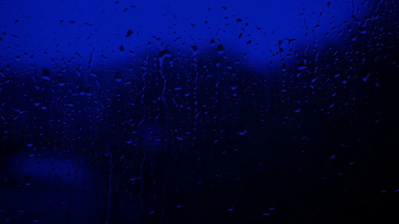 The sound of rain outside the window at night– Pure White Noise for Sleep & Relaxation (10 Hours)