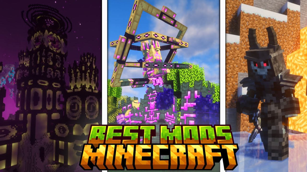 TOP 10 Najlepszych Modyfikacji Do Minecraft [Forge / Fabric]