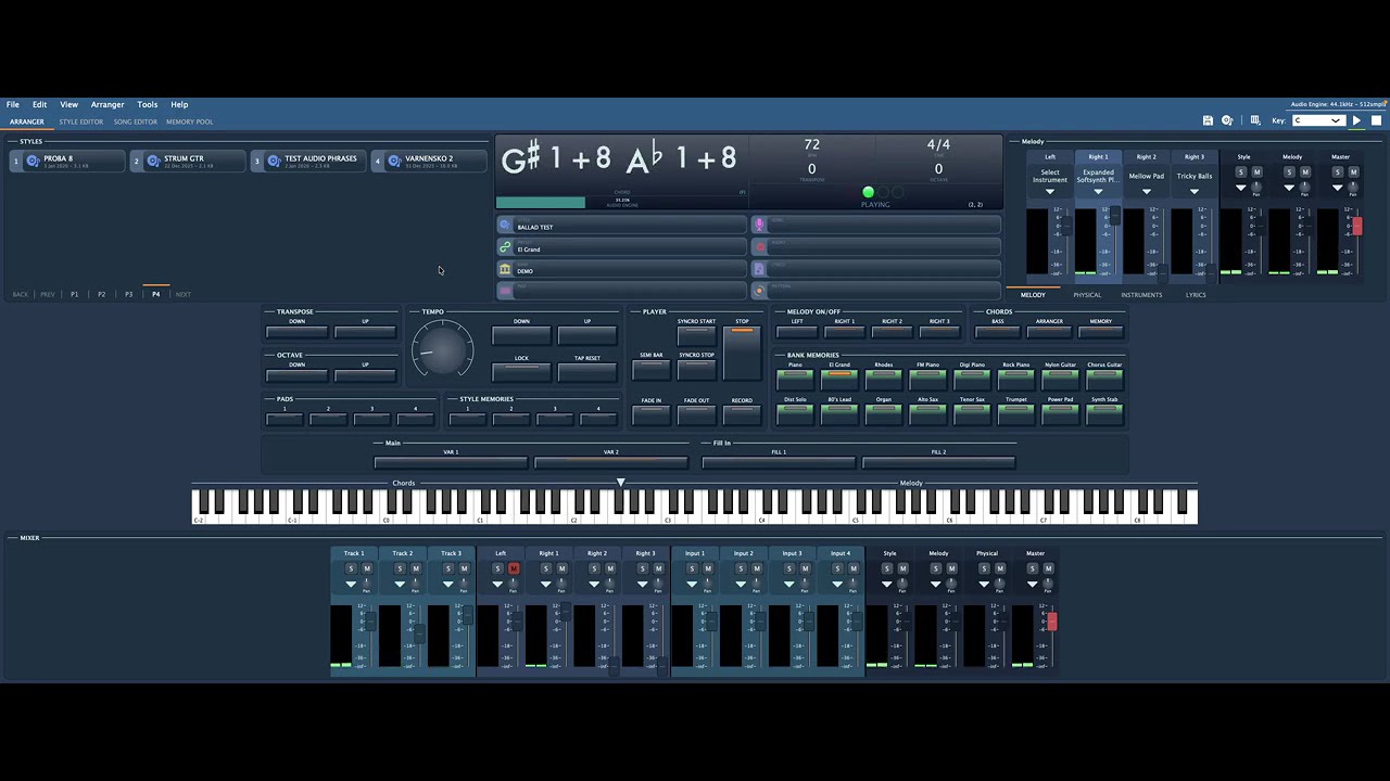 GIGLAD 5 AUDIO DRUMS/ACC GUITAR/BASS