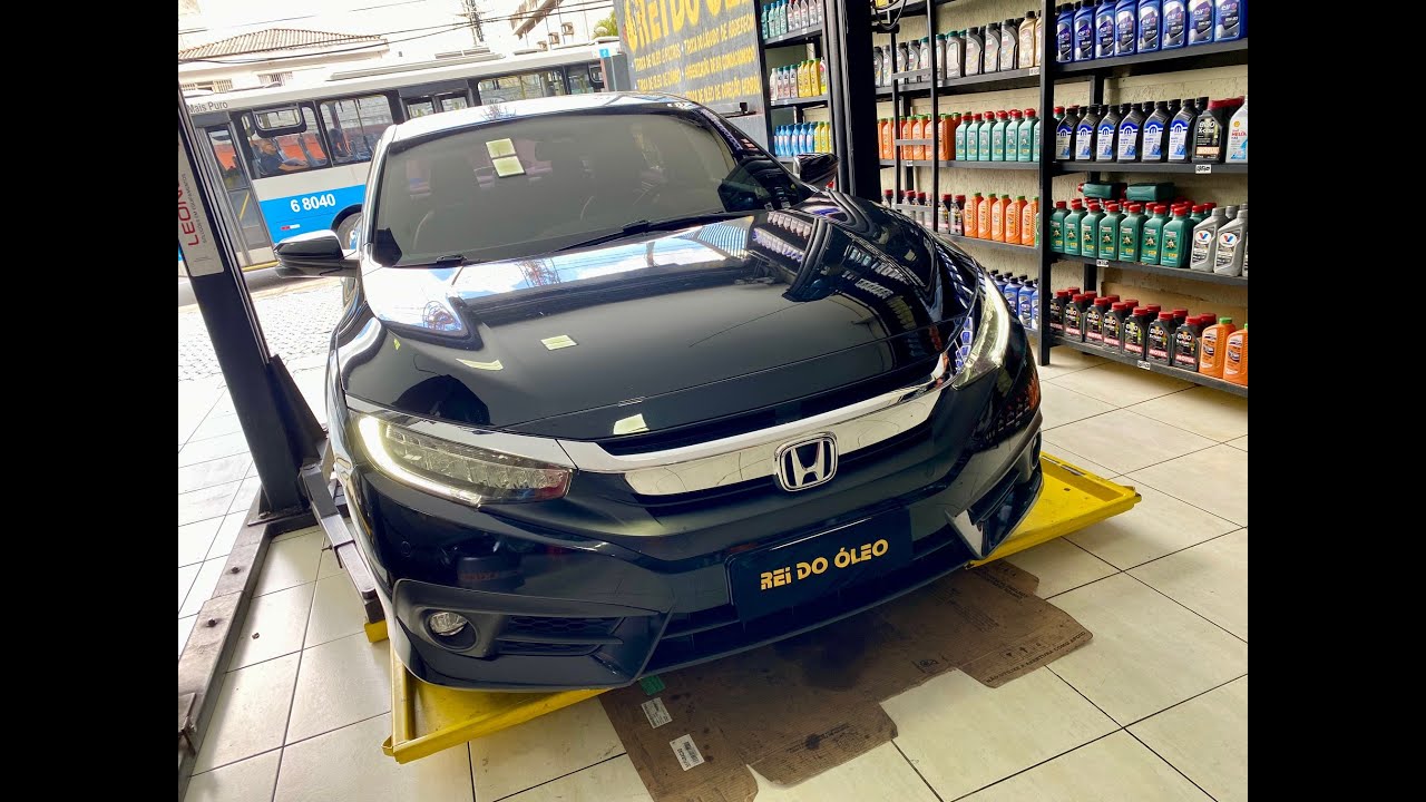 Troca de Óleo Câmbio Automático HONDA CIVIC 1.5 TURBO E 2.0 CVT HCF-2