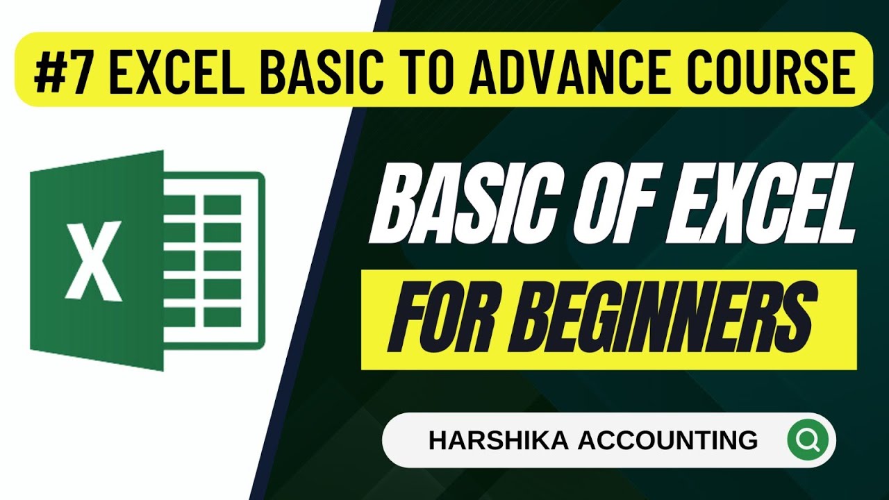 #7 Excel Basic to advance course l Home Tab- Font group: Table border, font colour, cell colour