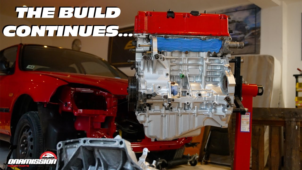[4K] THE BUILD CONTINUES - DREAM K SWAP CIVIC!
