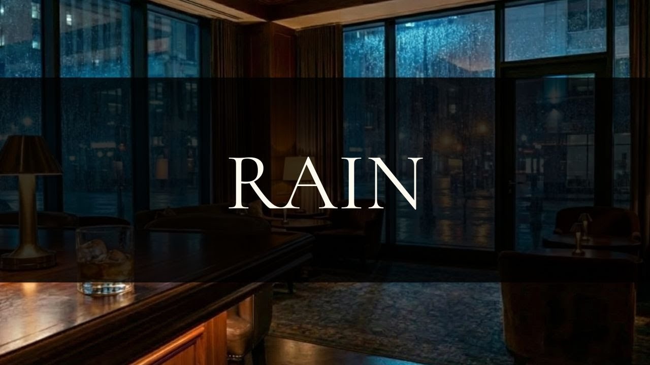 RAIN | Rainy Night Lounge Jazz for Quiet Evenings