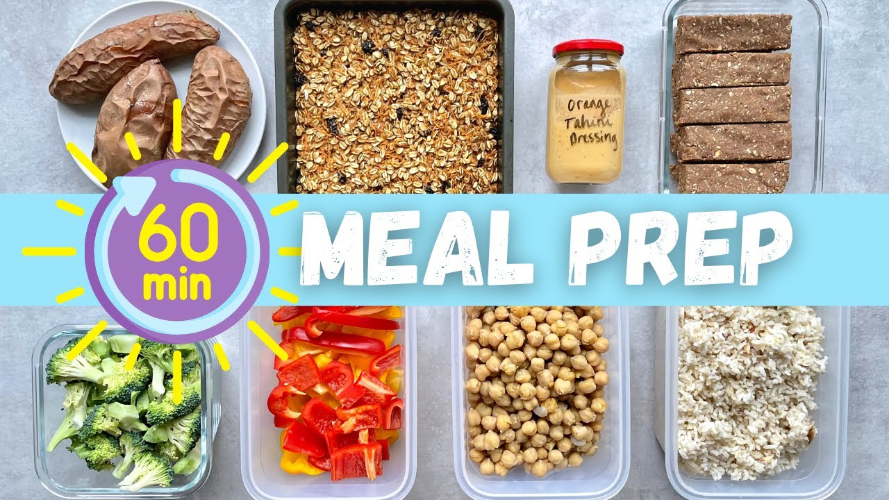 5 AM Meal Prep in ONLY 1 Hour!