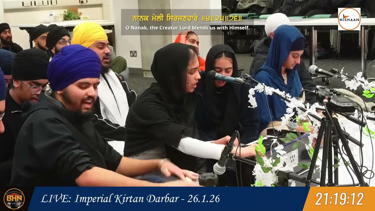 Bibi Ishleen Kaur - Imperial University Kirtan Darbar - 26.1.26