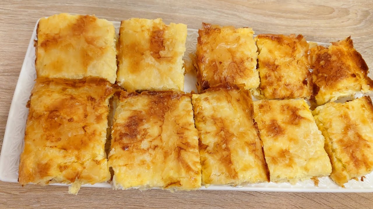 Hazır yufka ile 10 dakikada hazırlanan enfes bir börek tarifi