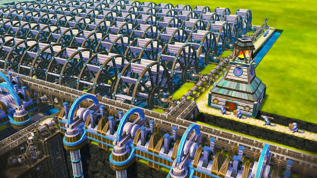 I Built an INFINITE POWER Generator in Timberborn!