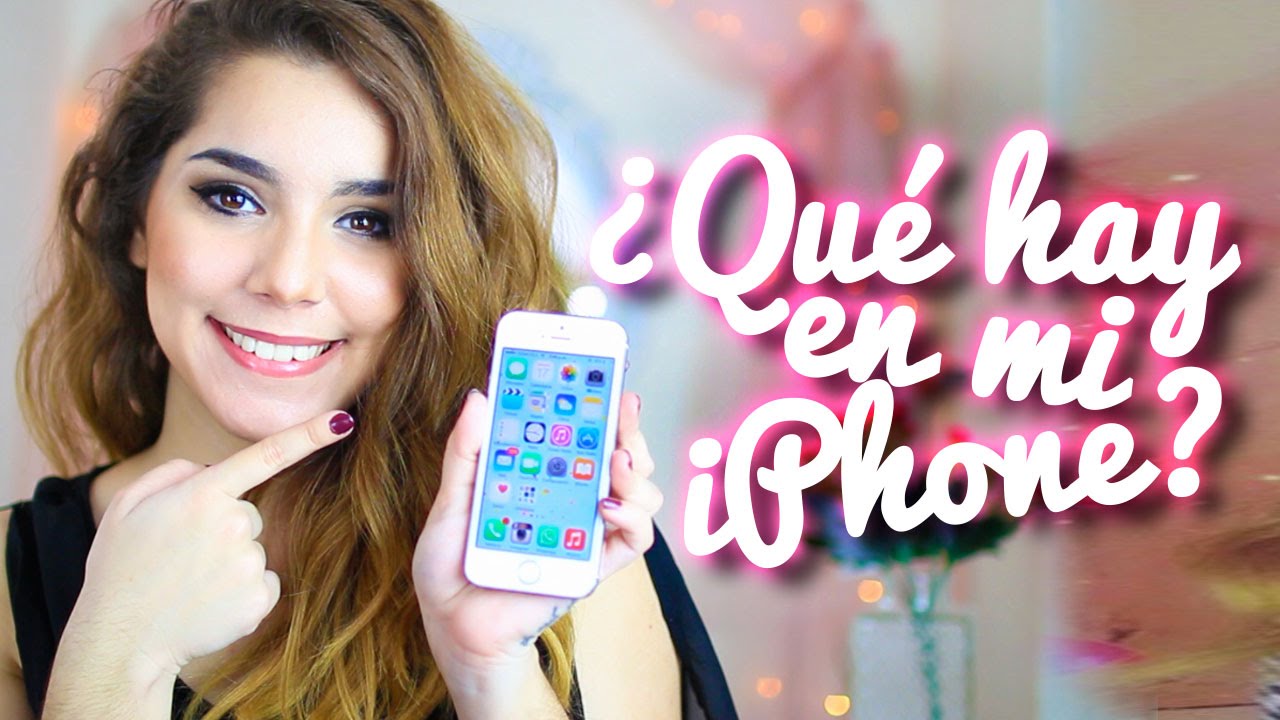 ¿QUE HAY EN MI IPHONE? (TAG) ♥ Jimena Aguilar