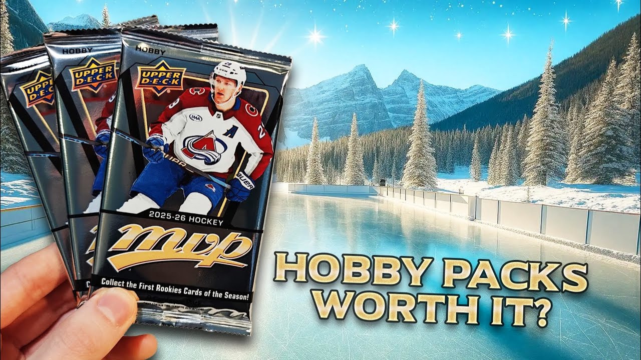 Opening 2025-26 Upper Deck MVP Hobby Packs – Is it worth it?