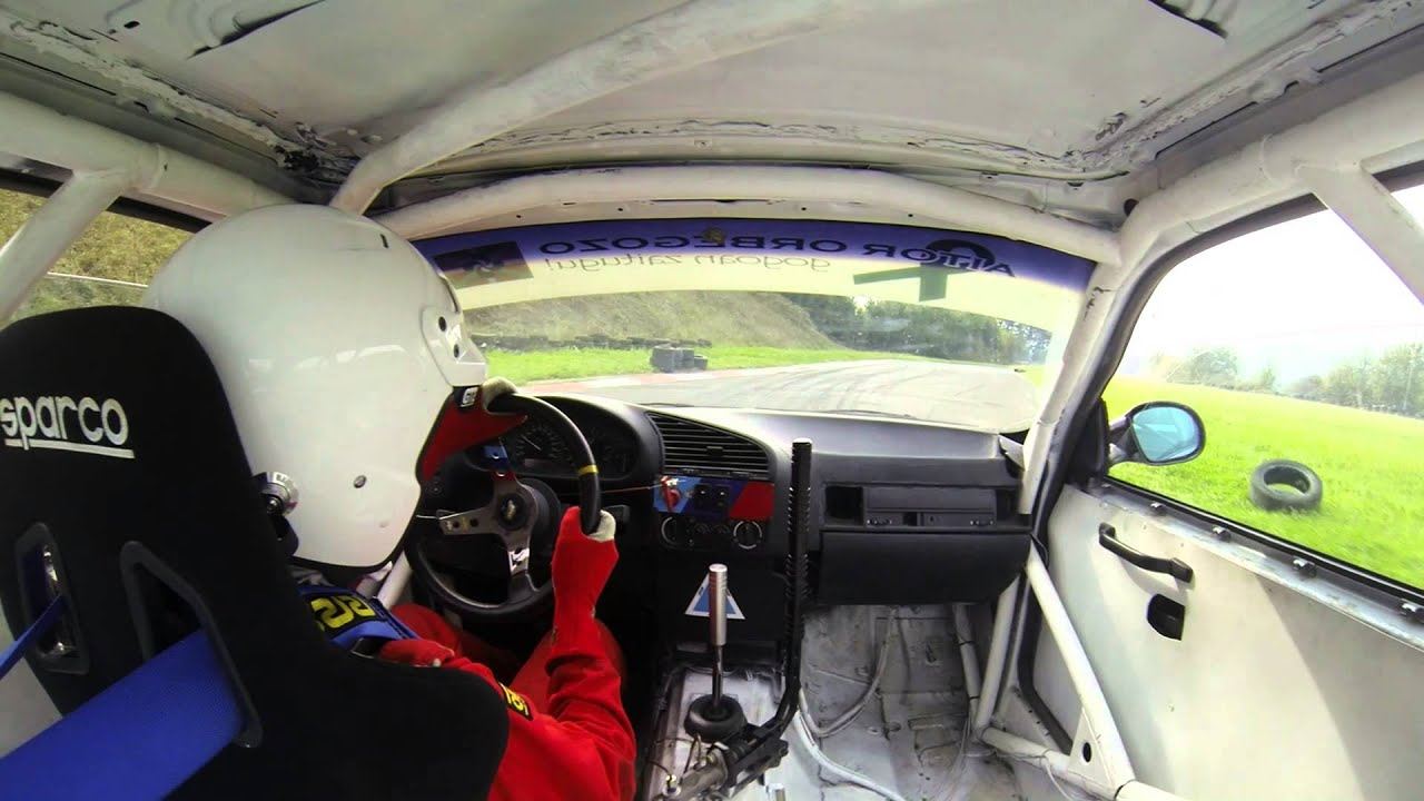 1º Slalom BMW Olaberria. Mikel Etxeberria on board.
