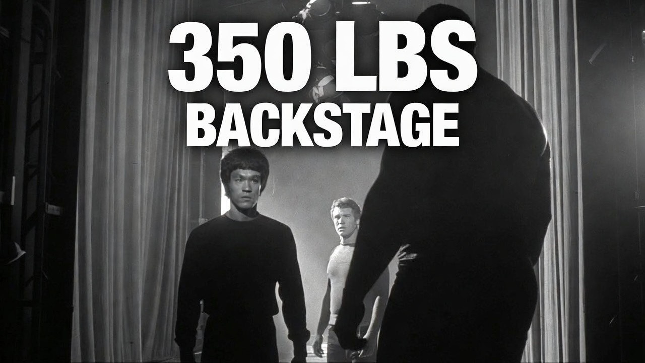 Steve McQueen’s 350lb Bodyguard Confronted Bruce Lee Backstage — What Happened Next Stunned Everyone