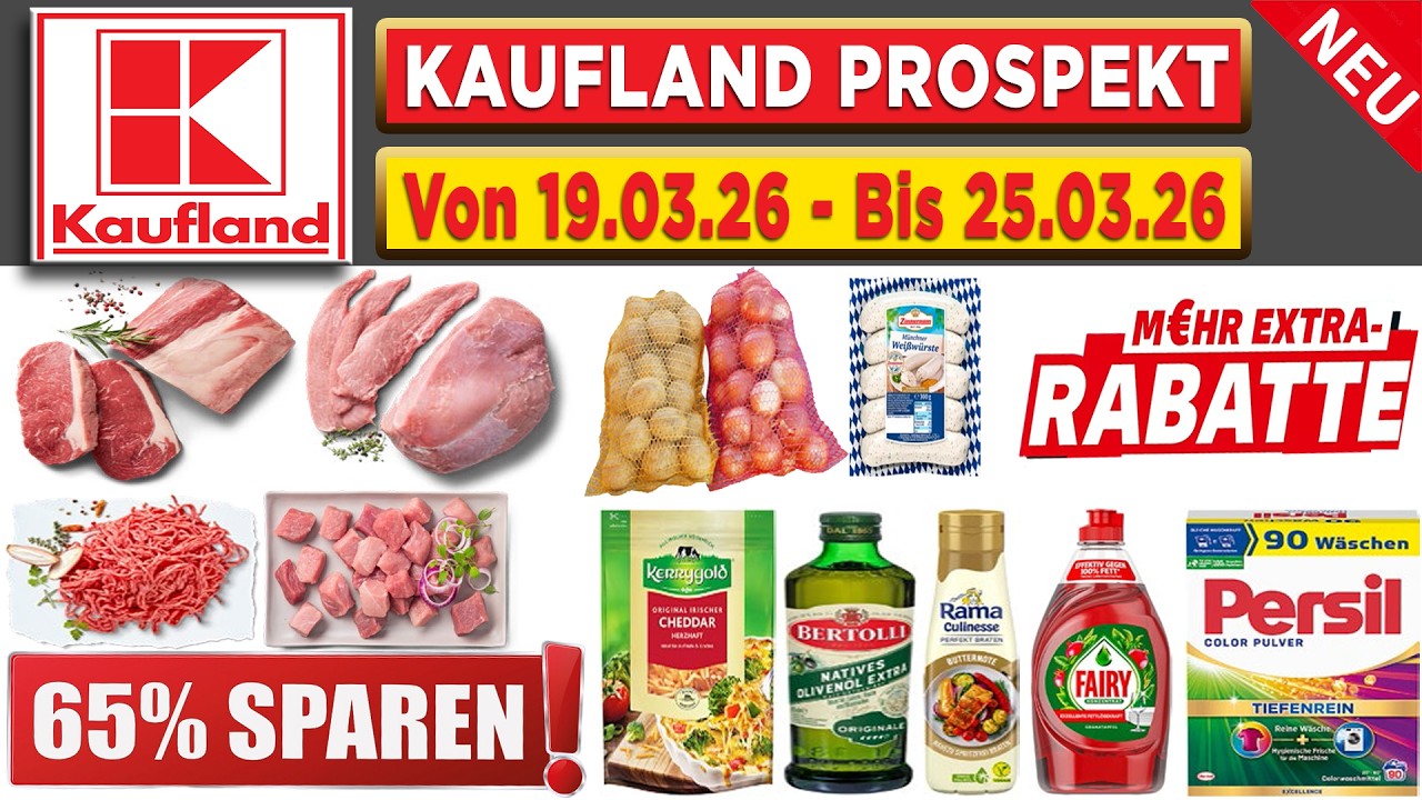 KAUFLAND Werbung Prospekt | Gültig von 19.03.2026