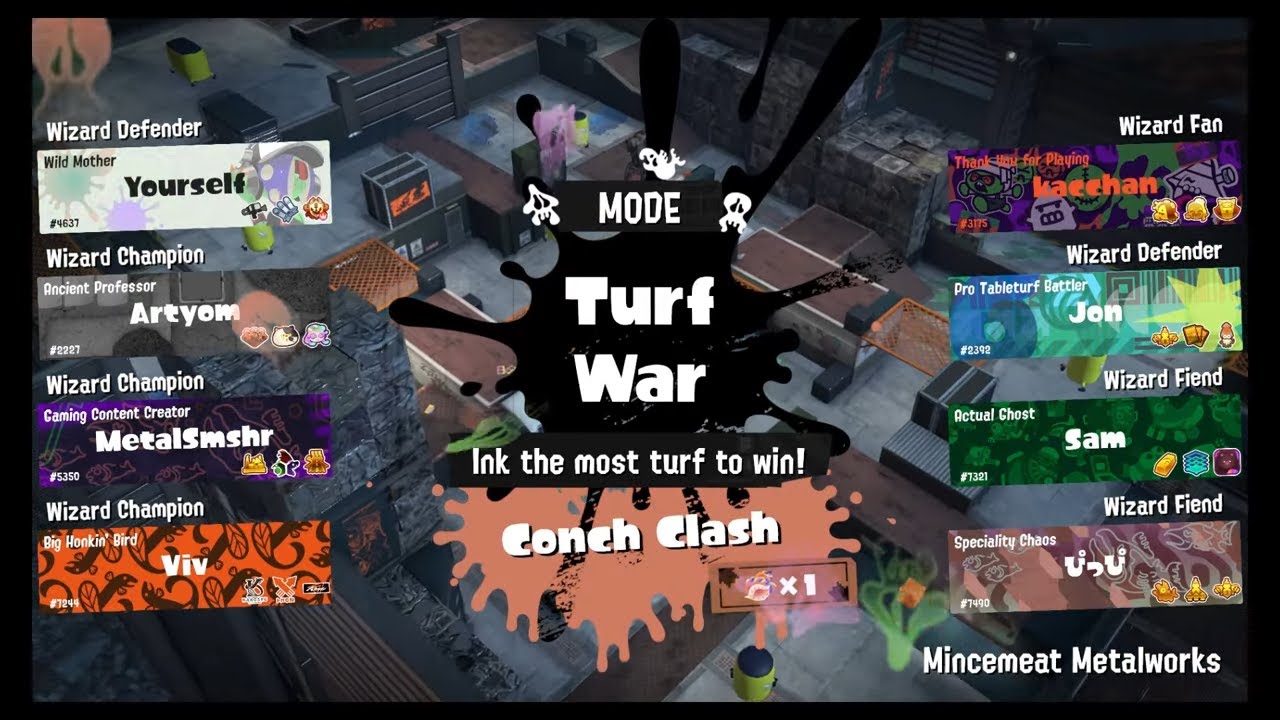 Splatoon 3 - Splatoween 2024 Splatfest: Wizards Vs. Knights Vs. Ninjas - Day 1 Pro Battles