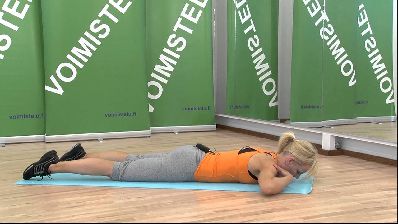Selän lihaskuntojumppa