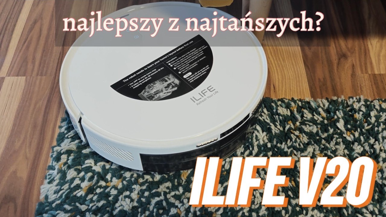 Test ILIFE V20: LiDAR, niezłe algorytmy i TAKA cena?!