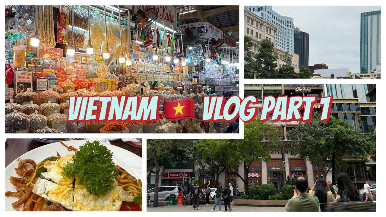Exploring Ho Chi Minh City, Vietnam 🇻🇳  | Part 1