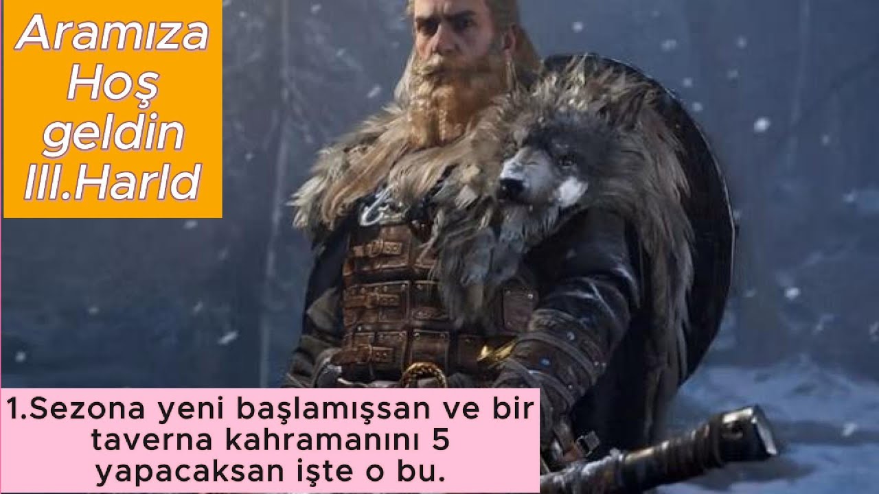 Viking harikası 3. Harld. L&uuml;bu da deniyoruz. Ekstra Ramses Trib Constantine. 50k+ birlik yenileme.
