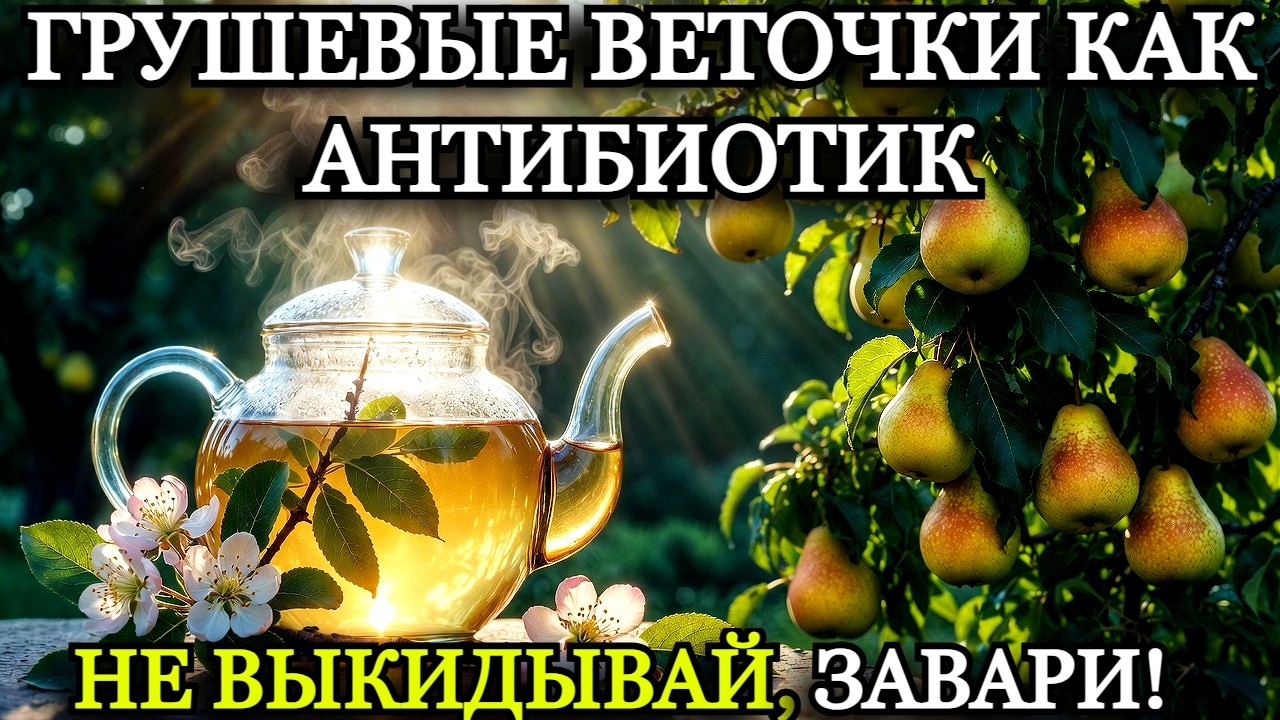 Не плоды, а ВЕТКИ! Почему Грушевые Веточки Считались Сокровищем и Ценились для Здоровья