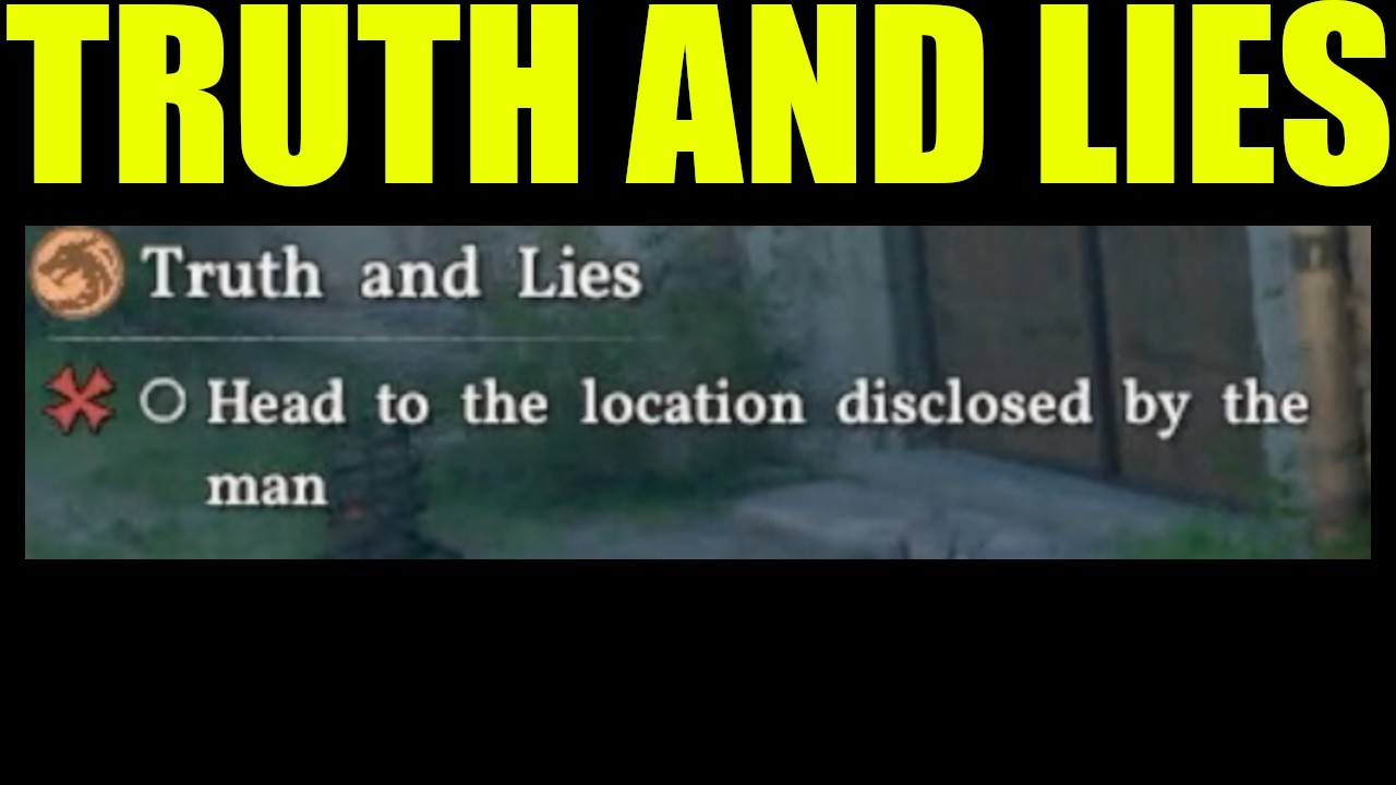 head to the location disclosed by the man | crimson desert | truth and lies quest guide