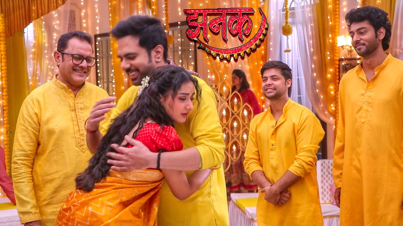 Jhanak | Jhanak के बाऊजी आए हल्दी में, Jhanak हुई बहुत खुश | On Location | VIRAL TV