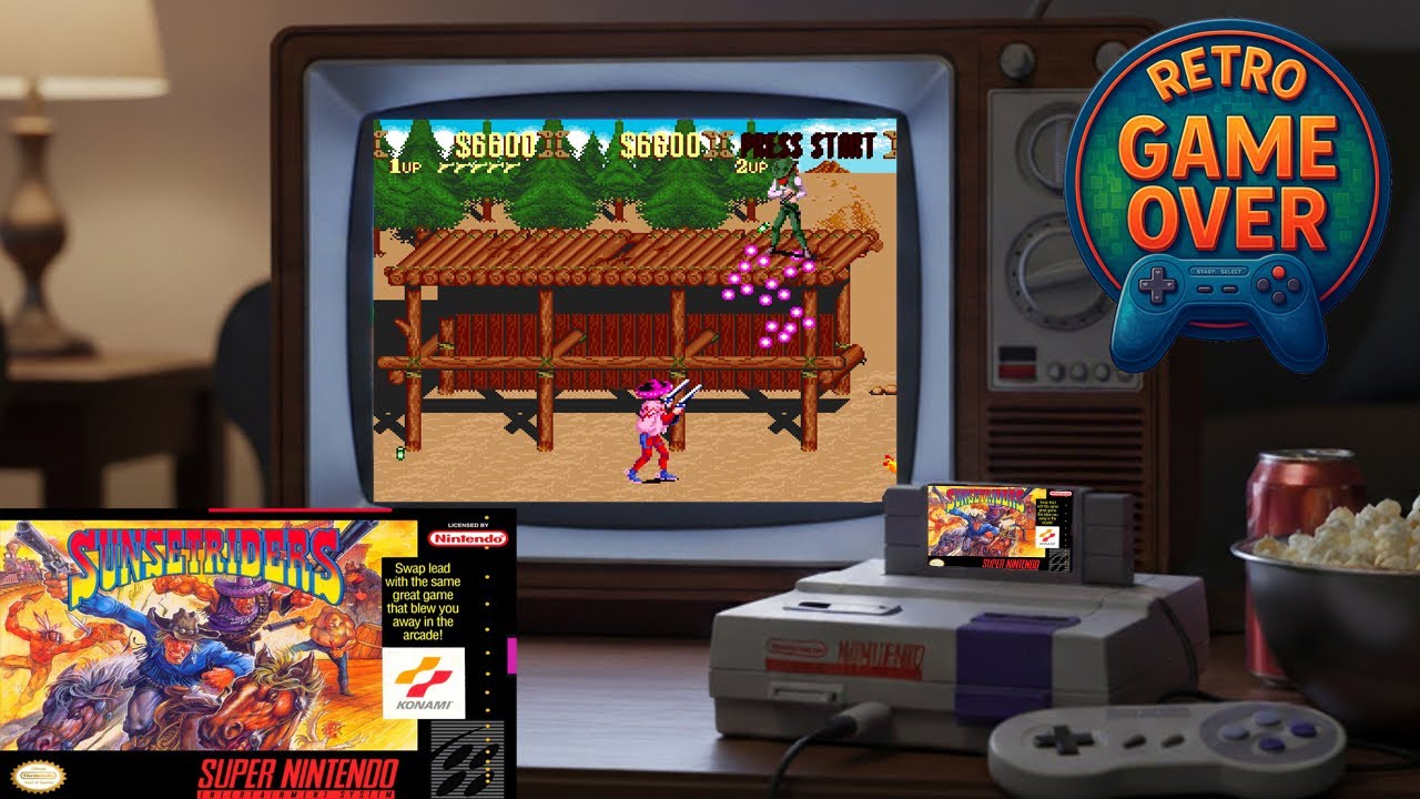 Sunset Riders. Gameplay , de las joyas clásicas de la Snes