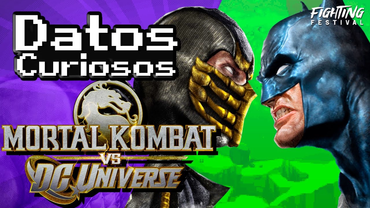 Curiosidades de Mortal Kombat vs  DC Universe