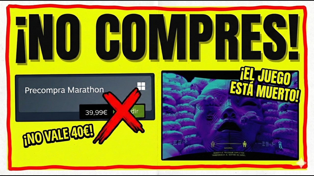 NO COMPRES MARATHON: 40€ por un juego muerto