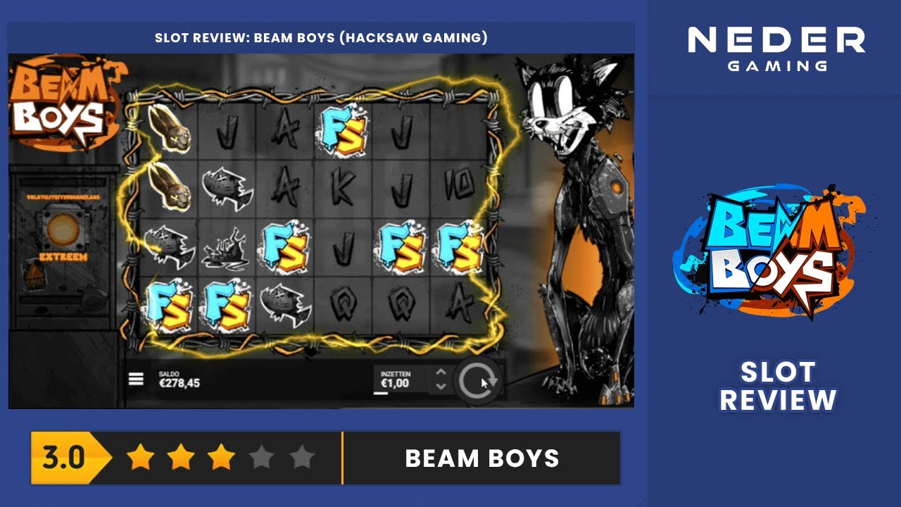 Slot Review + Big Win:  Beam Boys (Hacksaw Gaming)