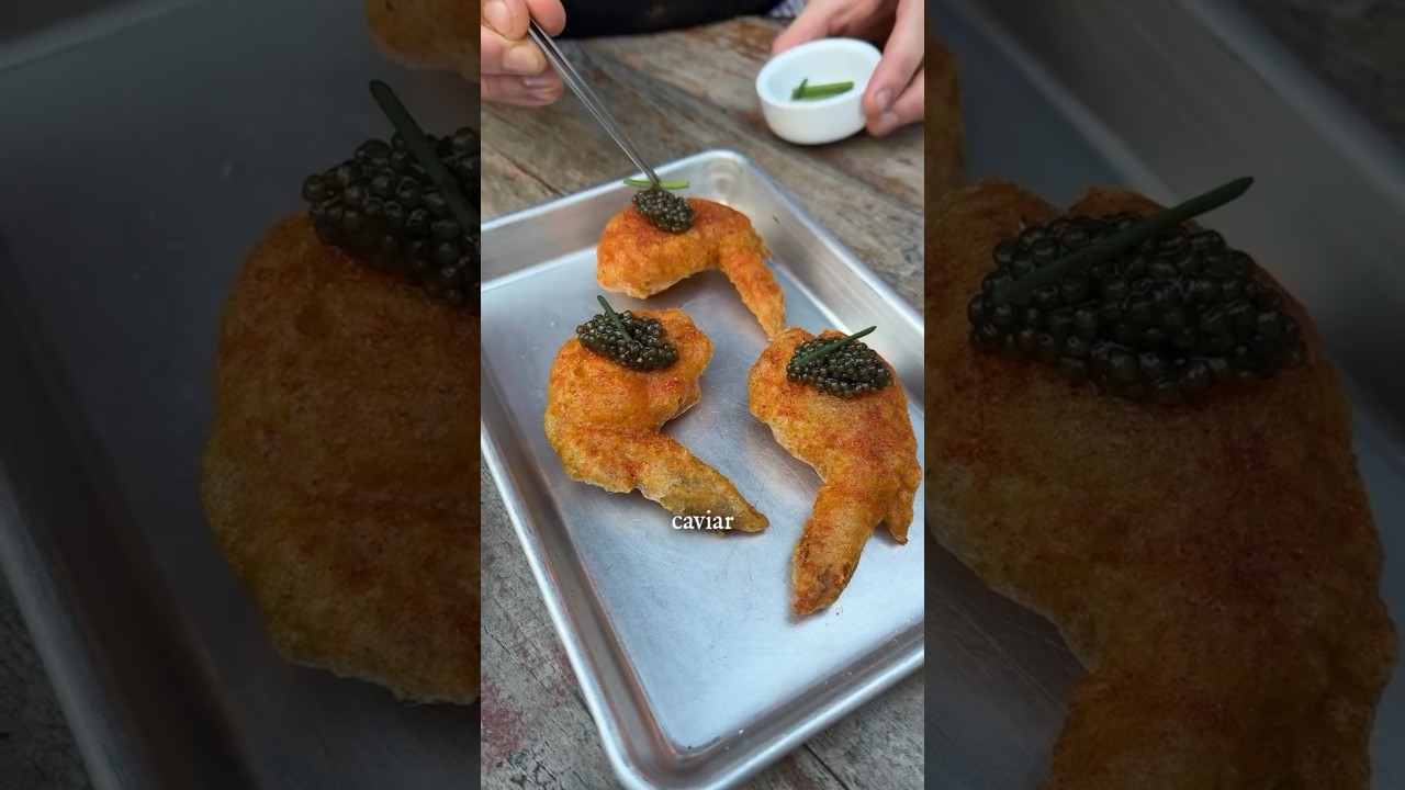 Lobster Stuffed Chicken Wings