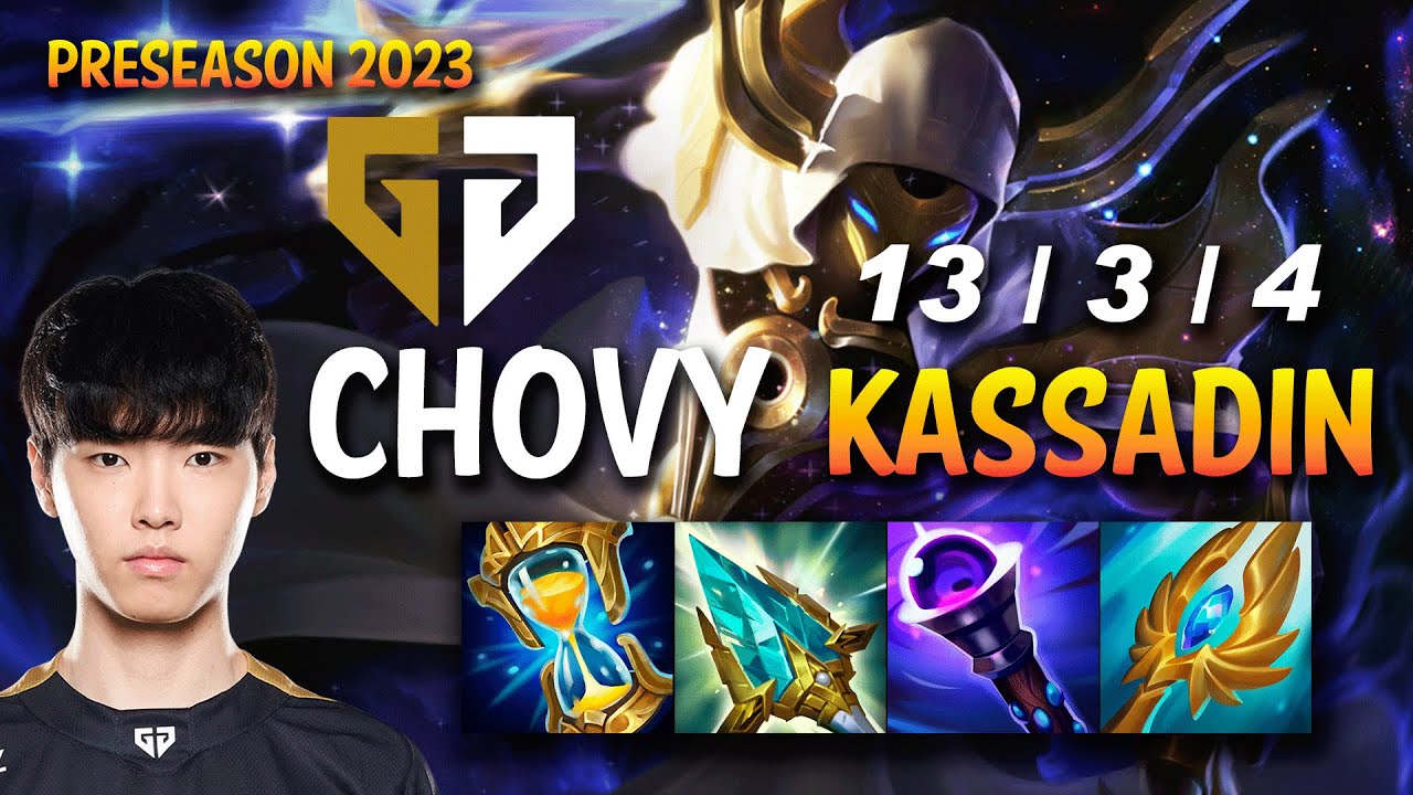 Gen Chovy KASSADIN vs SYNDRA Mid - KR Ranked