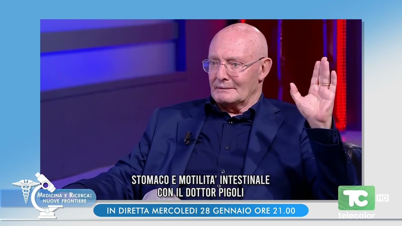 PROMO  MEDICINA E RICERCA: STOMACO E MOTILITA’ INTESTINALE CON IL DOTTOR PIGOLI