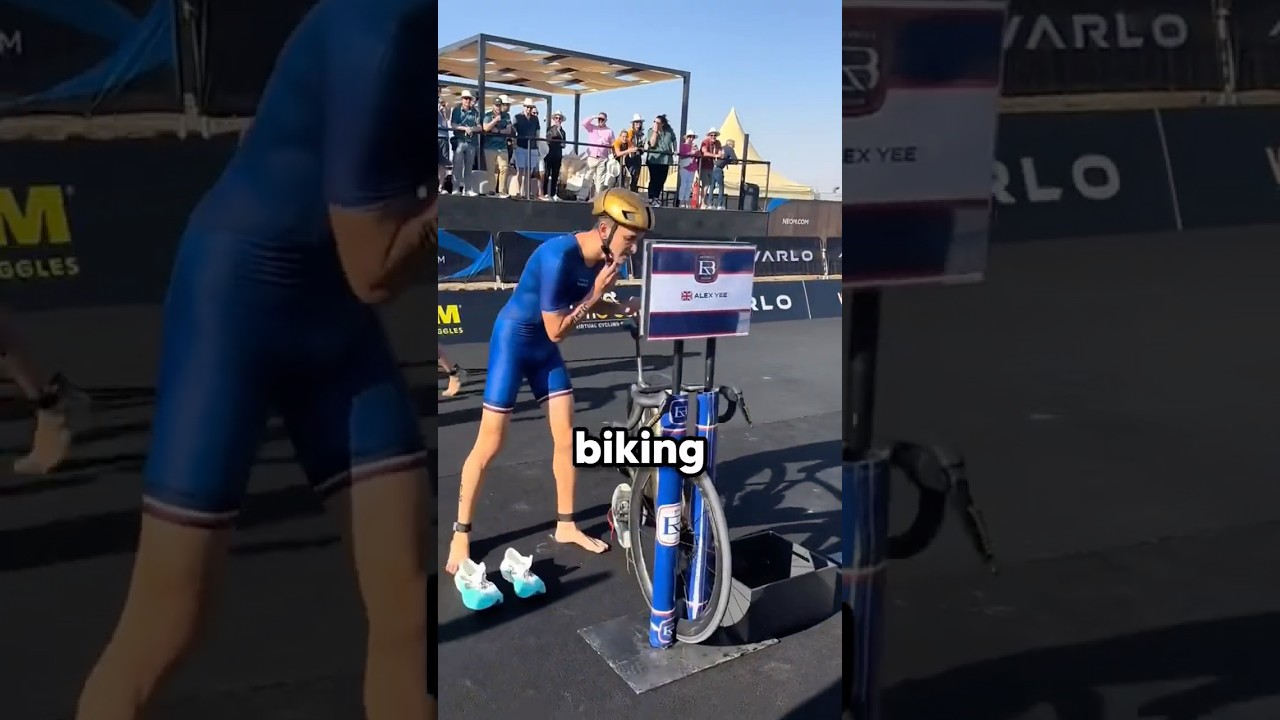 The Crucial Bike-to-Run Transition in a Triathlon (@supertriofficial)
