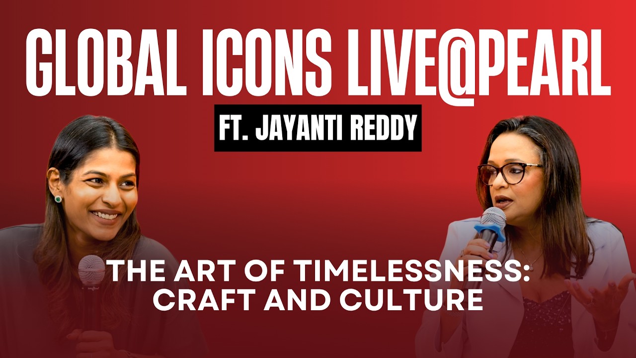 Jayanti Reddy on Global Icons Live@Pearl | Teaser